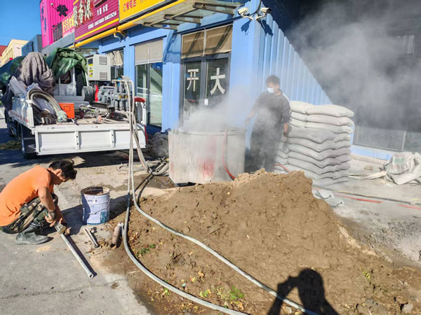 独山子顶管注浆加固